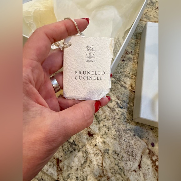 BRUNELLO CUCINELLI Monili Bead Embellished Leather Wedge Sandal Espadrille 40 10 - Picture 9 of 10